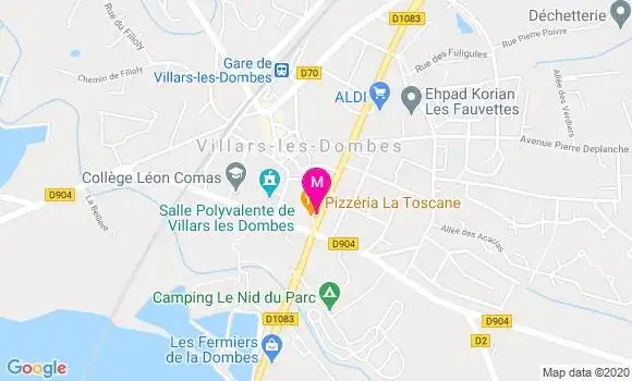 Localisation Dr Michel Danjou