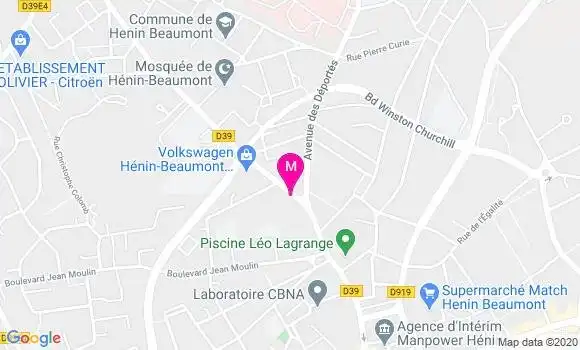 Localisation Dr Guillaume Da Rocha