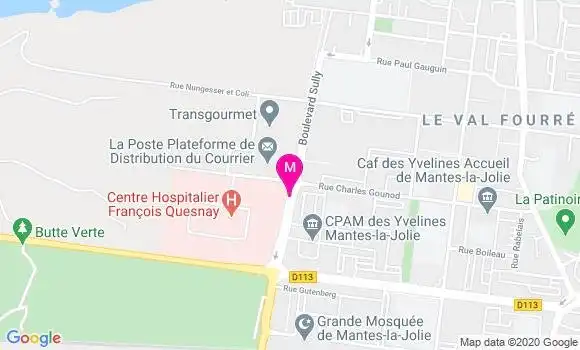 Localisation Dr Nathalie Toubal