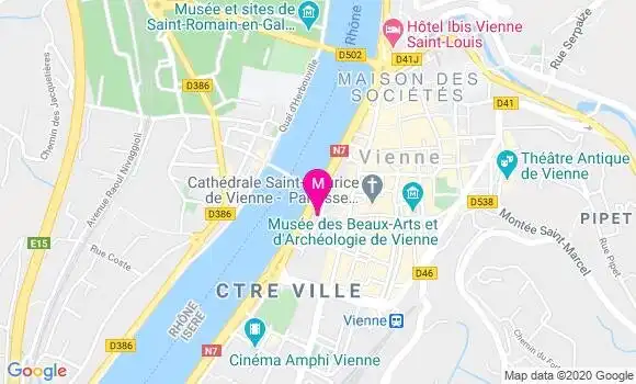 Localisation Dr Pascal Pradat