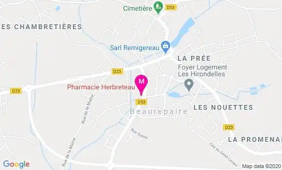 Localisation Dr Julien Lucas