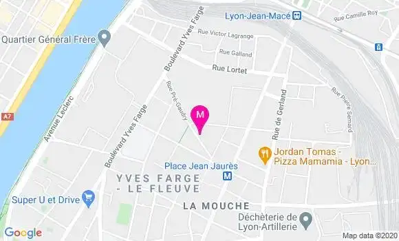 Localisation Dr Philippe Leynaud