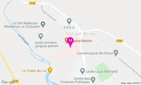Localisation Dr Cécile Bour