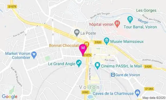 Localisation Dr Claude Saurel