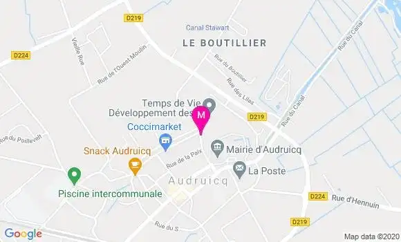 Localisation Dr Philippe Pruvot