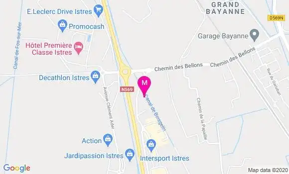 Localisation Dr Yves Redares