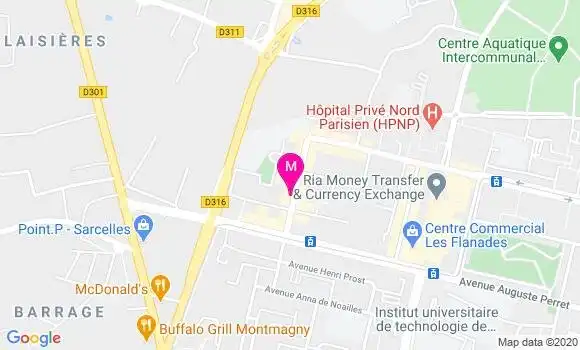 Localisation Dr Bernard Stioui
