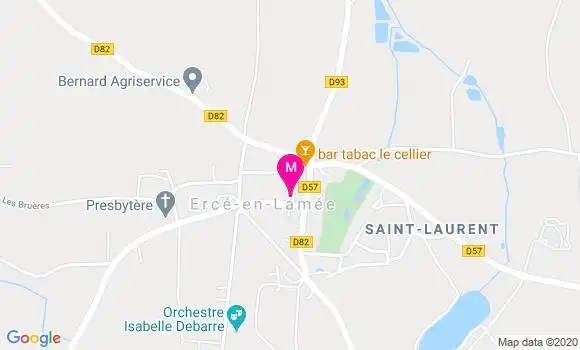 Localisation Dr Christine Pilard
