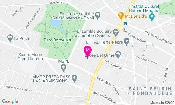 Localisation Dr Jean Marvaud