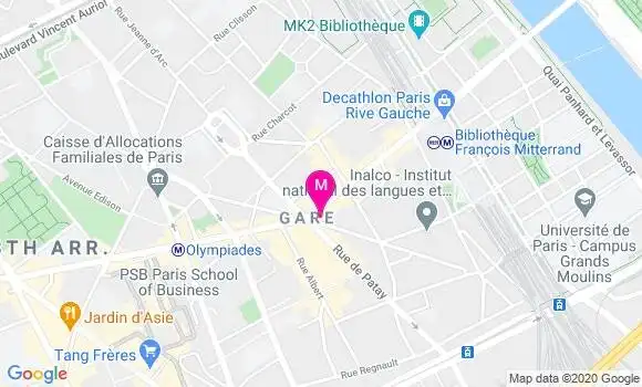Localisation Dr Salomon Mrejen
