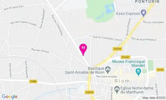 Localisation Dr Brigitte Girard Roumeas