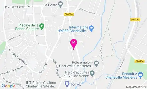 Localisation Dr Jean Louis Pommier
