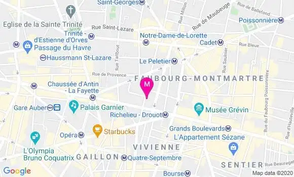 Localisation Dr Jean Christophe Miniot
