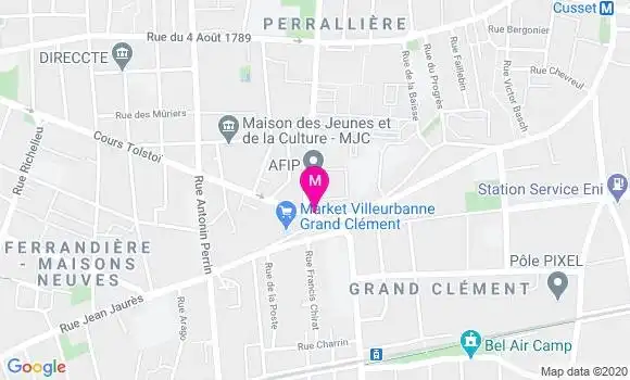Localisation Dr Catherine Gen