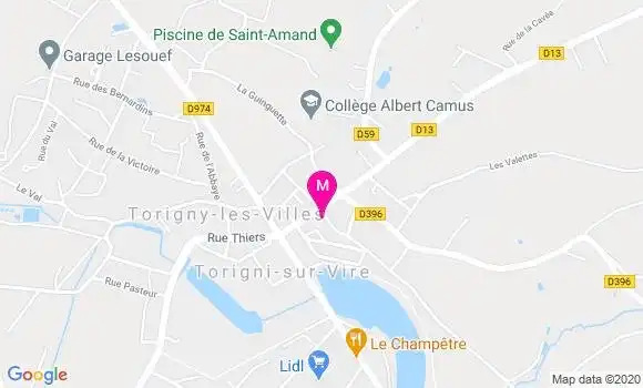Localisation Dr Eric De Laborderie