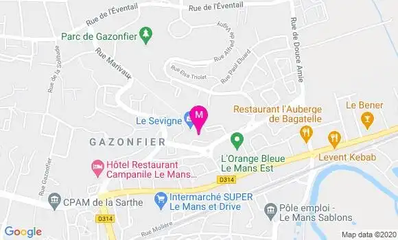 Localisation Dr Eric Joly
