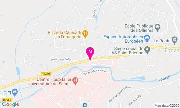 Localisation Dr Tarak Bouzaabia