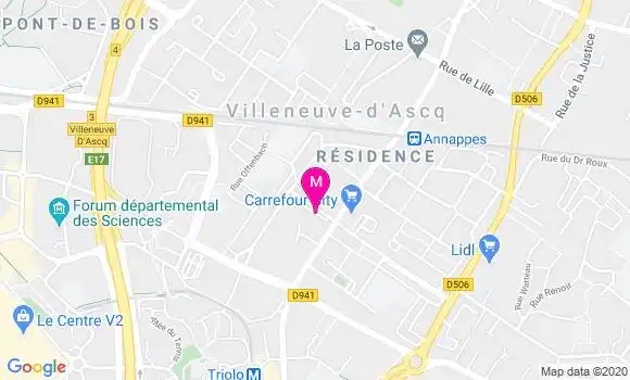 Localisation Dr Driss Bulaid
