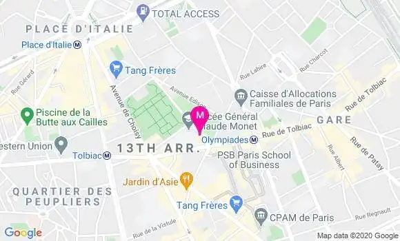 Localisation Dr Anne Rambert