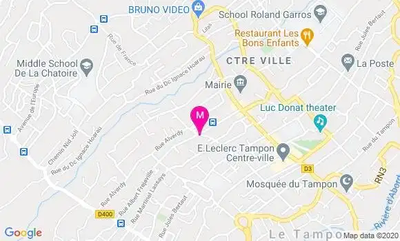 Localisation Dr Philippe Taupin
