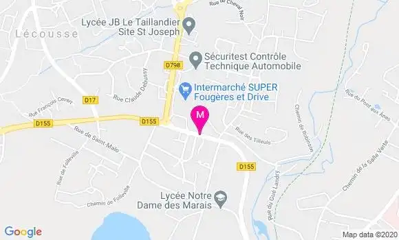 Localisation Dr Isabelle Beslay