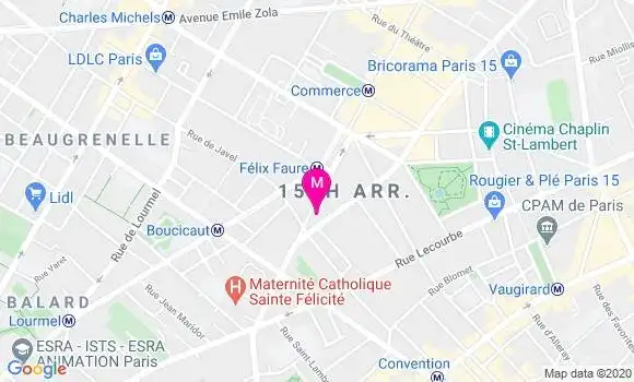 Localisation Dr Eric Silvera