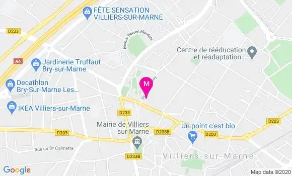 Localisation Dr Philippe Mechali