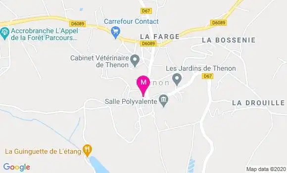 Localisation Dr Emmanuel Savignac