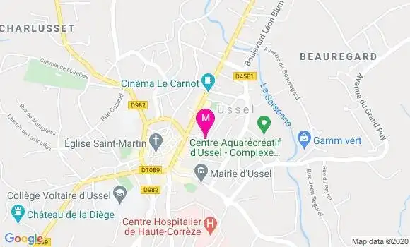 Localisation Dr François Dalegre
