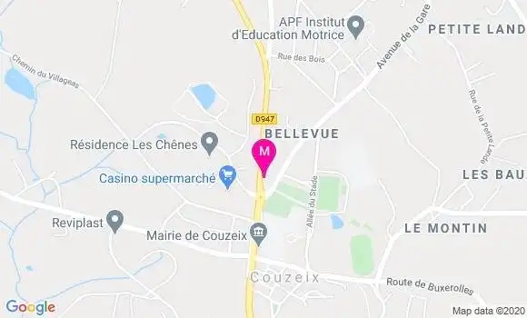 Localisation Dr Laurence Roucher