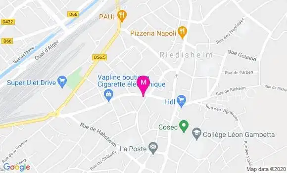 Localisation Dr Thierry Sofio
