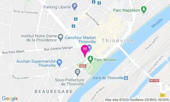 Localisation Dr Pascal Thevenet