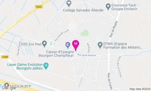 Localisation Dr Fabian Chevillard
