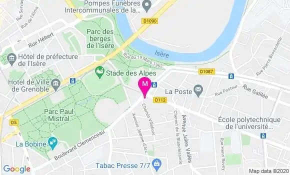 Localisation Dr Jean Marie Dessaint