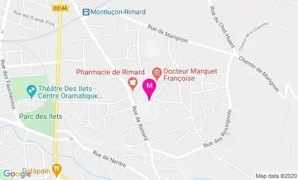 Localisation Dr Gilles Vincent