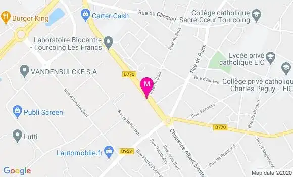 Localisation Dr Olivier Paulvaiche