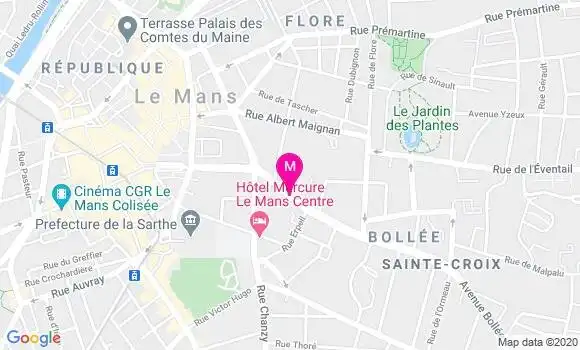 Localisation Dr Pascal Lavaud