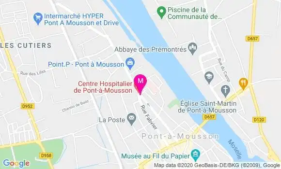 Localisation Dr Philippe Masson