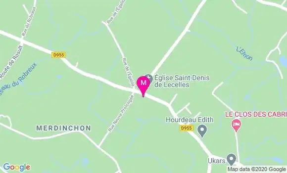 Localisation Dr Franck Thellier