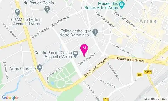 Localisation Dr Eric Delcour