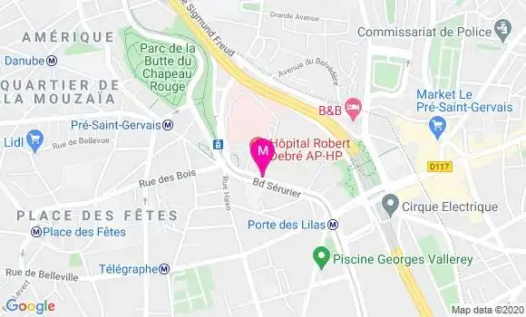 Localisation Dr Bogdana Tilea