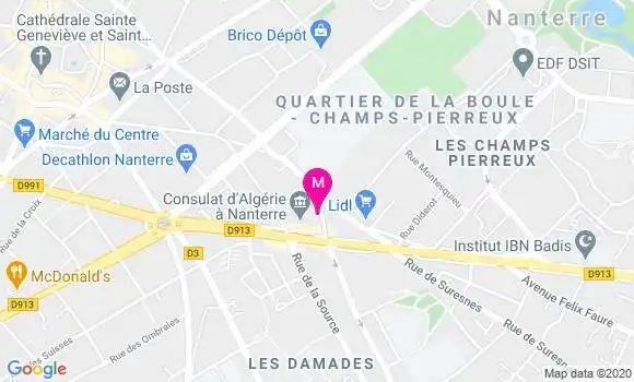 Localisation Dr Henriette Debbasch Haddad