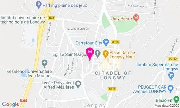 Localisation Dr Gérard Bravetti