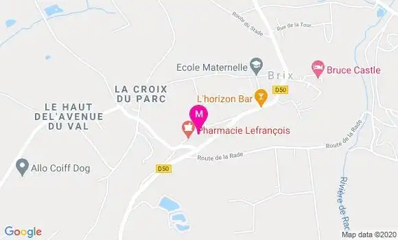 Localisation Dr Nathalie Simon
