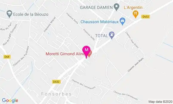 Localisation Dr Mireille Caroli