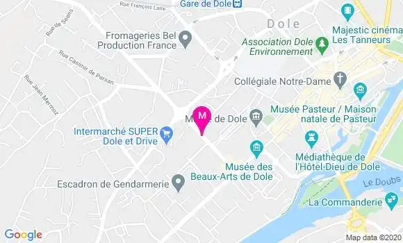 Localisation Dr Christine Meyer Thenot
