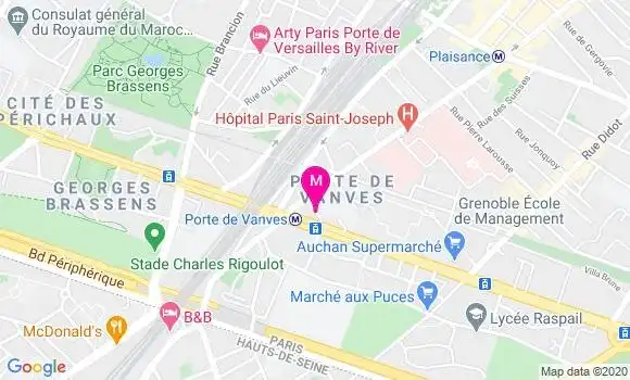 Localisation Dr Philippe Chambraud