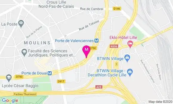 Localisation Dr Xavier Deplanque