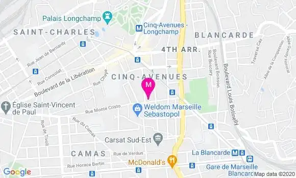 Localisation Dr Corinne Sebban Rozot