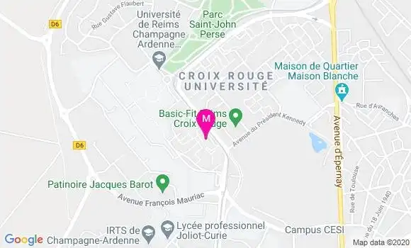 Localisation Dr Sophie Achrafi